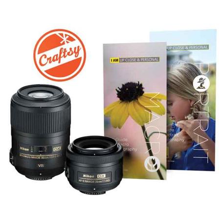 Nikon Macro & Portrait 2 Lens Kit, 35/1.8G AF-S DX & 85/3.5G AF-S ED VR Micro