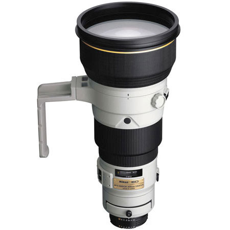 Nikon 400mm f/2.8D IF-ED AF-S II Telephoto Auto Focus NIKKOR Lens with Case, Hood, 52mm Filter Holder, Gelatin Filter Holder - Light Gray Finish - with 5 Year U.S.A. Warranty