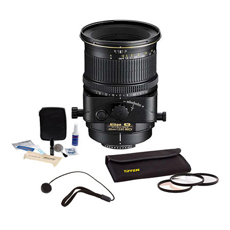 Nikon 45mm f/2.8 Perspective Control-E NIKKOR Lens with Free Accessories Kit