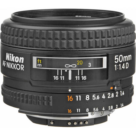 Nikon 50mm f/1.4D AF NIKKOR Lens