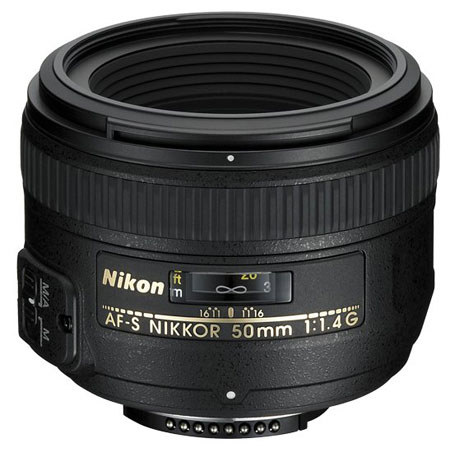 Nikon 50mm f/1.4G AF-S NIKKOR Lens - Refurbished by Nikon U.S.A.