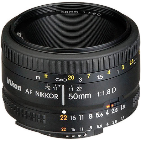 Nikon 50mm f/1.8D AF NIKKOR Lens