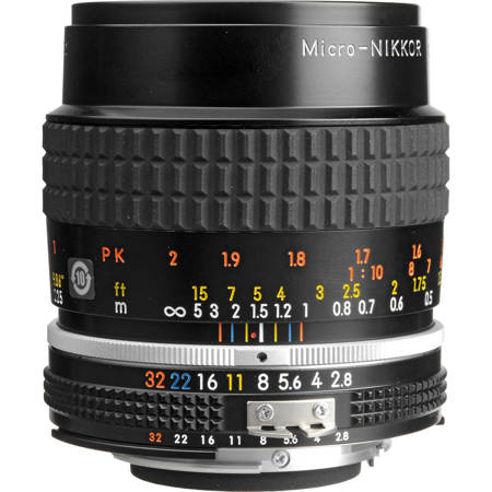 Nikon 55mm f/2.8 Micro AIS Macro Manual Focus Lens