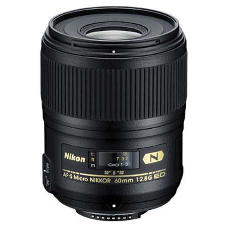Nikon 60mm f/2.8G AF-S AF ED Lens - U.S.A. w/Filter Bundle & Cleaning Bundle