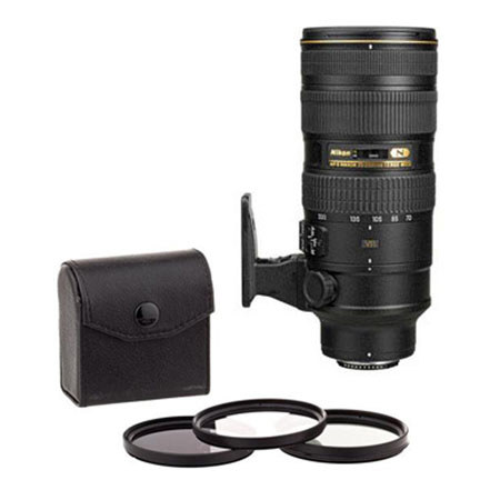 Nikon 70-200mm f/2.8G AF-S VR II NIKKOR ED-IF Lens, USA w/Filters, Ext, Warranty