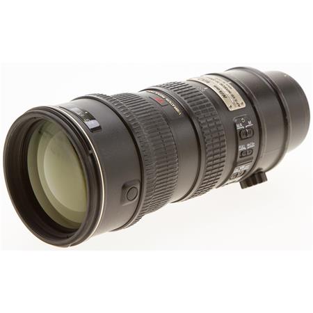 Nikon 70-200mm f/2.8G AF-S VR Zoom-NIKKOR ED-IF Lens with Hood - Black  Finish - 5 Year Nikon U.S.A. Warranty