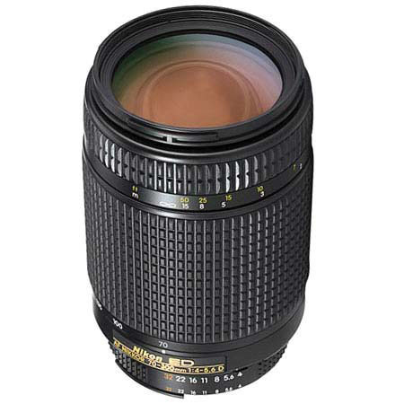 Nikon 70-300mm f/4-5.6D ED AF NIKKOR Lens w/Hood - Refurbished by Nikon USA