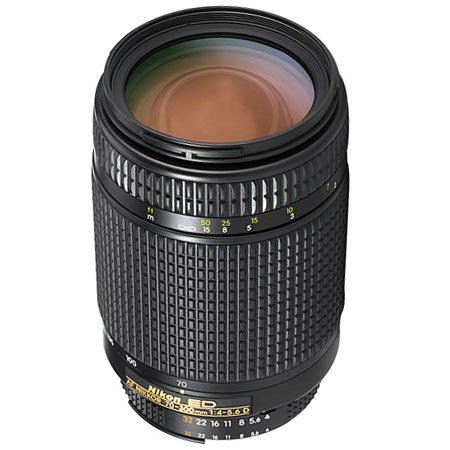 Nikon 70-300mm f/4-5.6D ED AF Autofocus Telephoto Zoom Lens