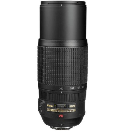Nikon 70-300mm f/4.5-5.6G ED-IF AF-S VR Zoom NIKKOR Lens - Nikon