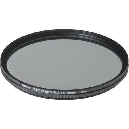 Nikon 72mm Circular Polarizer II Thin Ring Multi-Coated Glass Filter