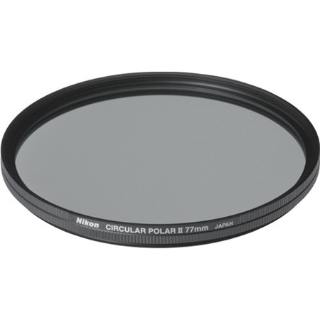 Nikon 77mm Circular Polarizer II Thin Ring Multi-Coated Glass Filter