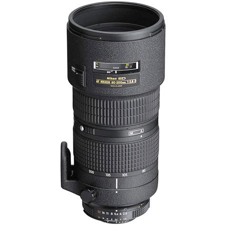 Nikon 80-200mm f/2.8D ED AF Zoom Lens with Bracket