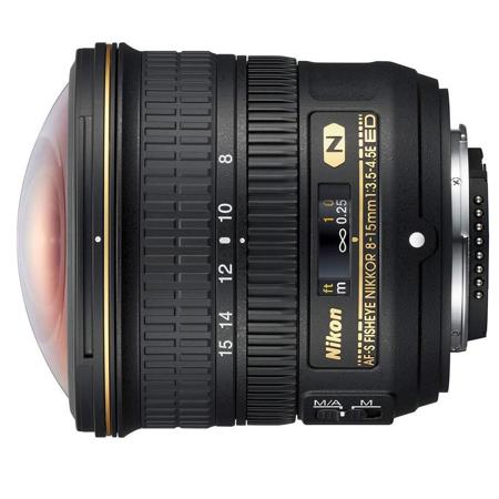 Nikon 8-15mm f/3.5-4.5E EDIF AF-S Fisheye NIKKOR Lens - Refurbished by Nikon