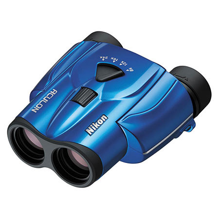 Nikon 8-24x25 Aculon T11 Binocular, Blue Finish