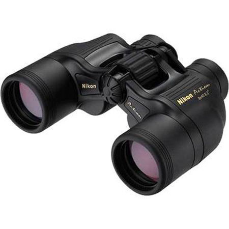Nikon 8x40 Action VII, Weather Resistant Porro Prism Binocular with 8.2 Degree Angle of View, U.S.A. - Clamshell Package