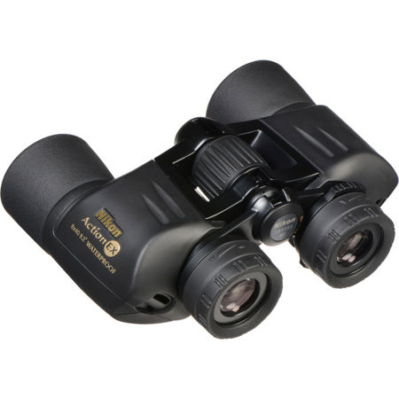 Nikon 8x40 Action EX Extreme, Water Proof Porro Prism Binocular with 8.2 Degree Angle of View,