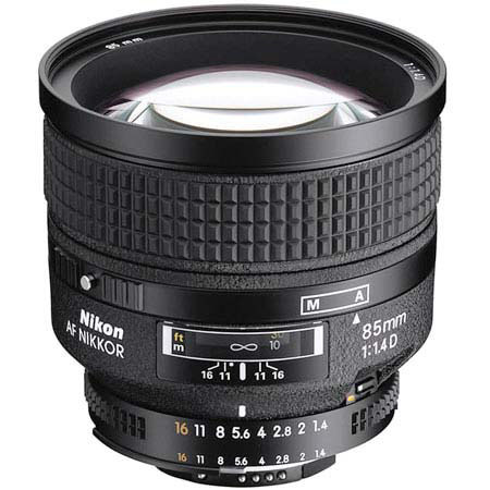 Nikon 85mm f/1.4D IF AF Telephoto NIKKOR Lens - Refurbished by Nikon USA