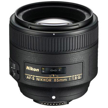 Nikon 85mm f/1.8G AF-S FX NIKKOR Lens - USA. Warranty w/Free