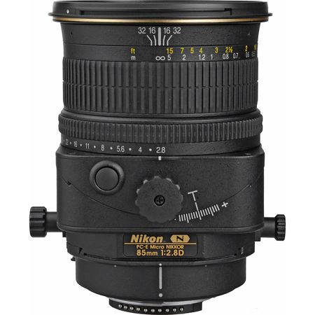 Nikon PC-E Micro NIKKOR 85mm f/2.8D Manual Focus Lens - Refurbished by Nikon USA