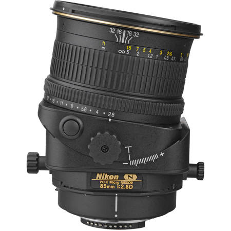 Nikon 85mm PC-E Micro-NIKKOR f/2.8D Tilt-Shift Lens