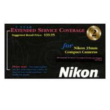 Nikon 2 Year Service Coverage Agreement for 35mm Camera