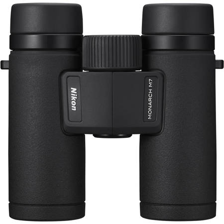 Nikon 10x30 Monarch M7 Waterproof Roof Prism Binocular with 6.7 Degree Angle of View, Black
