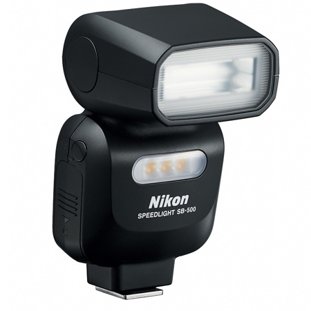 Nikon SB-500 i-TTL AF Shoe Mount Speedlight - Refurbished by Nikon U.S.A.
