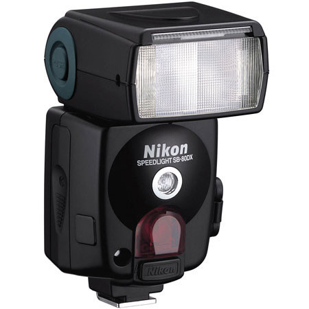 Nikon SB-80DX AF Speedlight with Built in AF Illuminator.