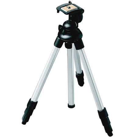 Nikon 848 Bogen Tripod, 3-Way Q.R. Pan/Tilt Head 7.7lbs