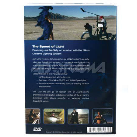 Nikon Speed of Light Instructional DVD - Joe Mcnally