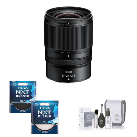 Nikon NIKKOR Z 17-28mm f/2.8 Lens with Hoya NXT Plus UV & CPL Filter