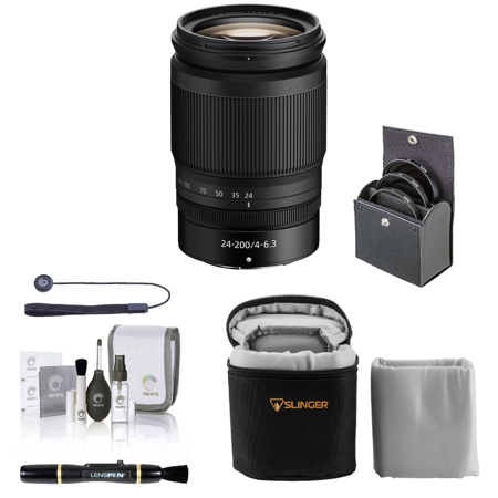 Nikon NIKKOR Z 24-200mm f/4-6.3 VR Lens with Essentials Kit