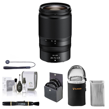 Nikon NIKKOR Z 28-75mm f/2.8 Lens with Essentials Kit