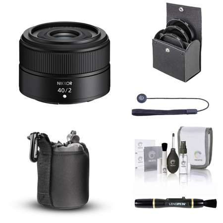 Nikon NIKKOR Z 40mm f/2 Lens with Essentials Kit