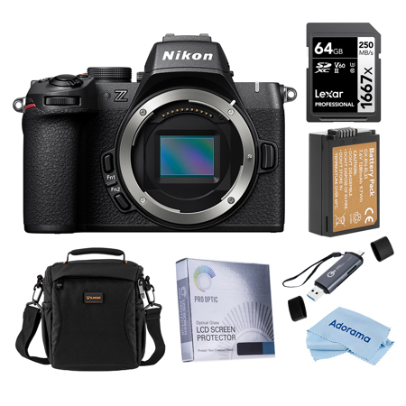 Nikon Z50II Mirrorless Camera, Bundle with Essentials Kit