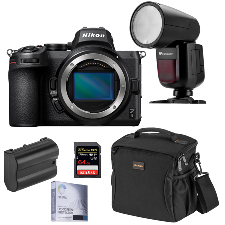 Nikon Z5 Full Frame Mirrorless Camera with Flash & Accessories Kit