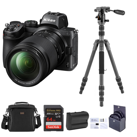 Nikon Z9 Mirrorless Camera (Body) + 64GB + Extra Battery+ LED Flash-  ULTIMATE Kit 