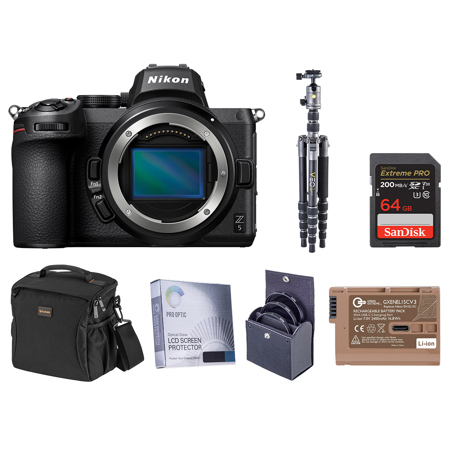 Nikon Z5 Mirrorless Camera, Bundle with Complete Kit
