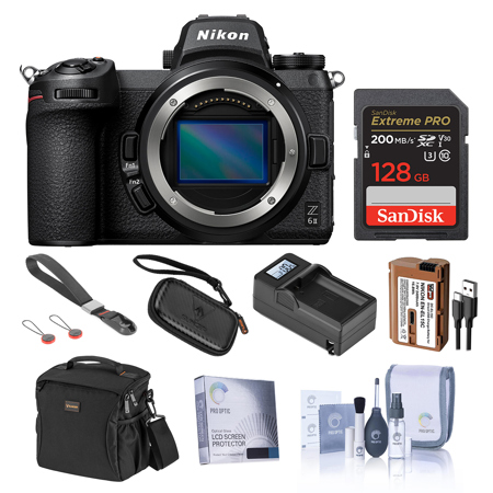 Nikon Z 6II Mirrorless Camera with Essential Accessories Kit