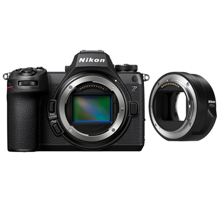 Nikon Z6III Mirrorless Camera with FTZ II Adapter