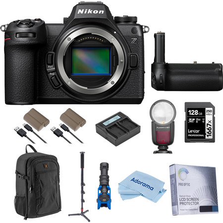 Nikon Z6III Mirrorless Camera, Bundle with Complete Kit