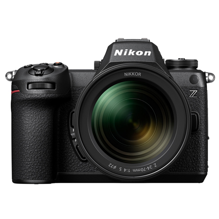 Nikon Z6III Mirrorless Camera with NIKKOR Z 24-70mm f/4 S Lens, Bundle with Filter Kit, 128GB Memory Card, Battery, Bag, Cleaning Cloth