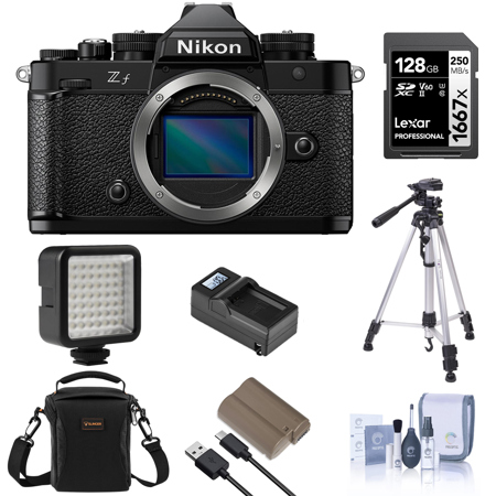 Nikon Z f Mirrorless Camera, Bundle with Essentials Kit