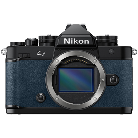 Nikon Z f Mirrorless Camera, Blue w/Z 24-70mm f/4 S Lens w