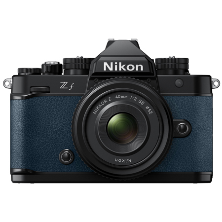 Nikon - 【くるぶし】 Nikon Z f Mirrorless Camera, Blue 13595 - Adorama