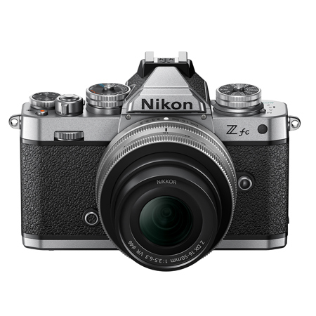 Nikon Z fc DX-Format Camera with NIKKOR Z DX 16-50mm f/3.5-6.3 VR Lens,  Silver 1675