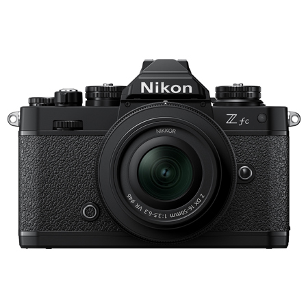 Nikon Z fc DX-Format Mirrorless Camera with NIKKOR Z DX 16-50mm f/3.5-6.3 VR Lens, Black