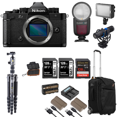 Nikon Z f Mirrorless Camera, Bundle with Complete Kit