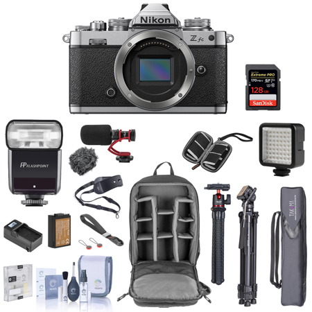 Nikon Z fc DX-Format Mirrorless Camera with Photography Kit