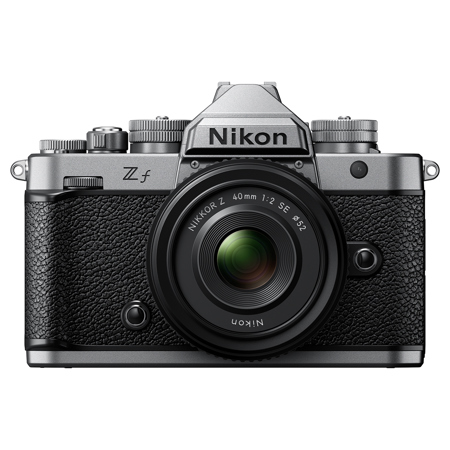 Nikon Z f Mirrorless Camera Silver with NIKKOR Z 40mm f/2 SE Lens